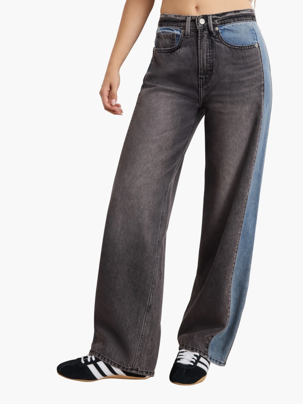 Good American Good Standard Baggy Low Rise Jeans Sz 12/31 NWT - - Picture 13 of 15